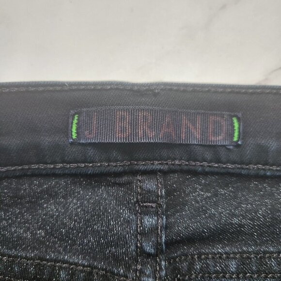 J Brand Dark Wash Stretch Bootcut Denim Jeans Women's 28 - Picture 5 of 9